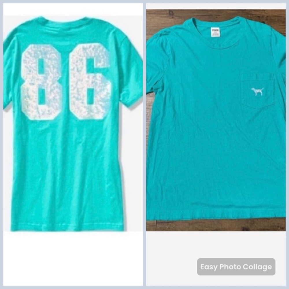 Victoria Secret PINK mermaid bling shirt